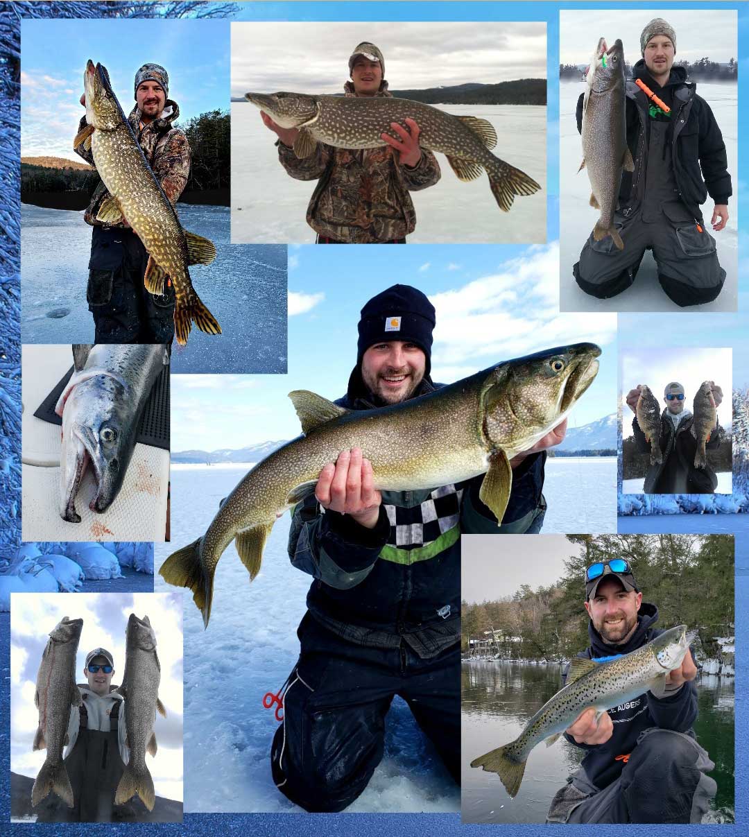 Ice Fishing Charters on Lake George Ice Fishing Charters on Lake George